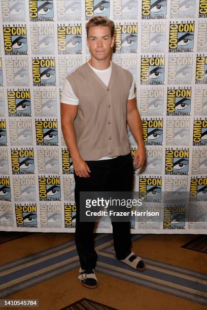 Will Poulter attends the Marvel Cinematic Universe press line during 2022 Comic Con International: San Diego at Hilton Bayfront on July 23, 2022 in...