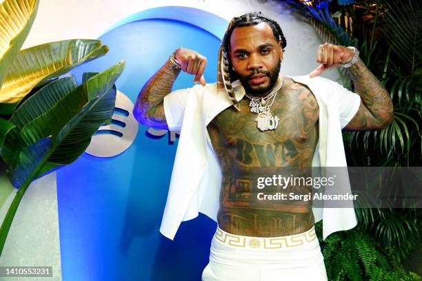 Kevin Gates attends Spotify x Rolling Loud Miami 2022 - Day 2 at Hard Rock Stadium on July 23, 2022 in Miami Gardens, Florida.