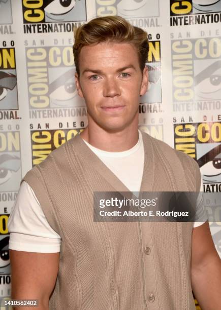 Will Poulter participates in the Marvel Studios’ Live-Action presentation at San Diego Comic-Con on July 23, 2022.