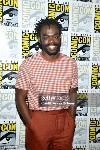 William Jackson Harper attends the press line for Peacock and UCP's "The Resort" at 2022 Comic Con International: San Diego at Hilton Bayfront on...