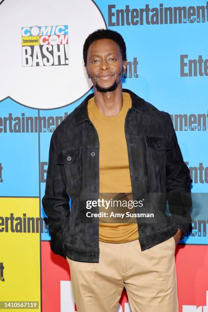 Edi Gathegi attends Entertainment Weekly's Annual Comic-Con Bash at Float at Hard Rock Hotel San Diego on July 23, 2022 in San Diego, California.