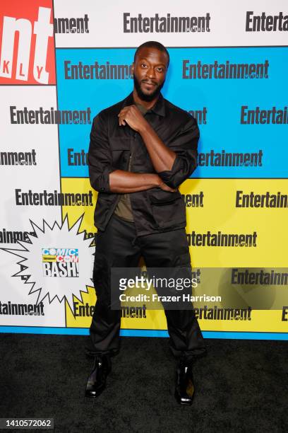 Aldis Hodge attends Entertainment Weekly's Annual Comic-Con Bash at Float at Hard Rock Hotel San Diego on July 23, 2022 in San Diego, California.