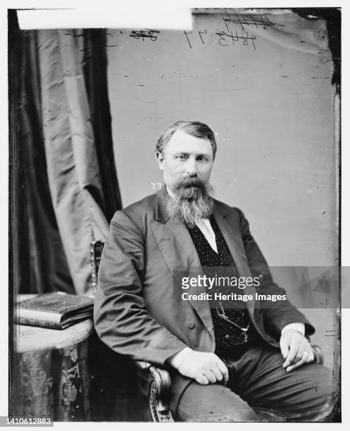 Hon. J.M. Rusk of Wisc., between 1860 and 1875. [Politician; Union Army officer during the American Civil War; Secretary of Agriculture; Bank...