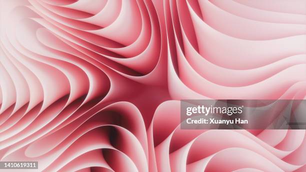 abstract shapes concept design background - satin ribbon stock pictures, royalty-free photos & images