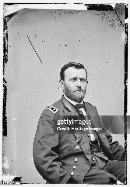 Gen. U.S. Grant, between 1855 and 1865. Artist Unknown.