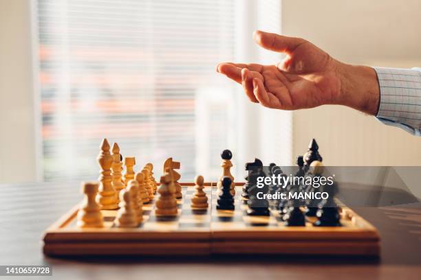 standoff chess game - teach to fight stock pictures, royalty-free photos & images