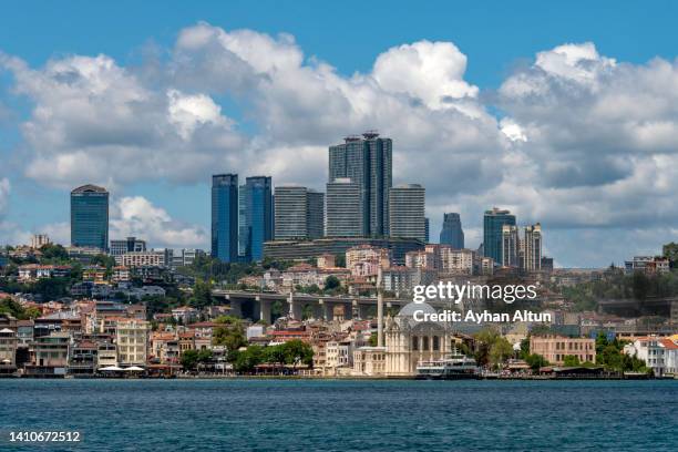 istanbul skyline in turkey - contemporary istanbul stock pictures, royalty-free photos & images