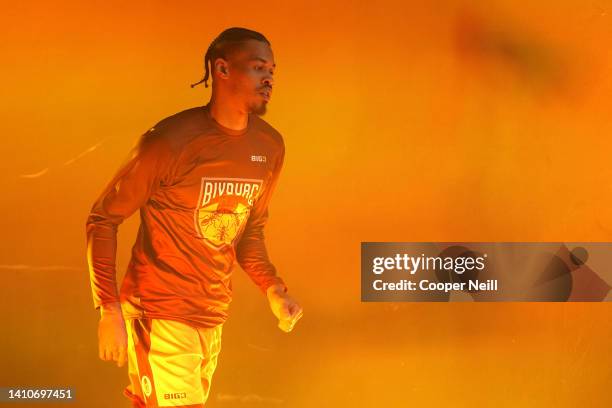 Gerald Green of Bivouac takes the court prior to a game against the Killer 3's during BIG3 Week Six at Comerica Center on July 24, 2022 in Frisco,...