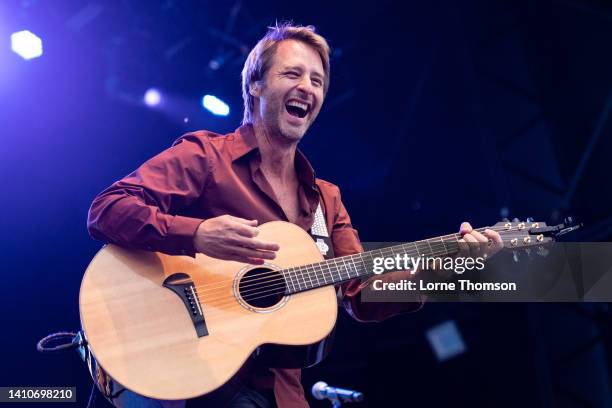 Chesney Hawkes performs during the 2022 Rewind Festival: Scotland at Scone Palace on July 24, 2022 in Perth, Scotland.
