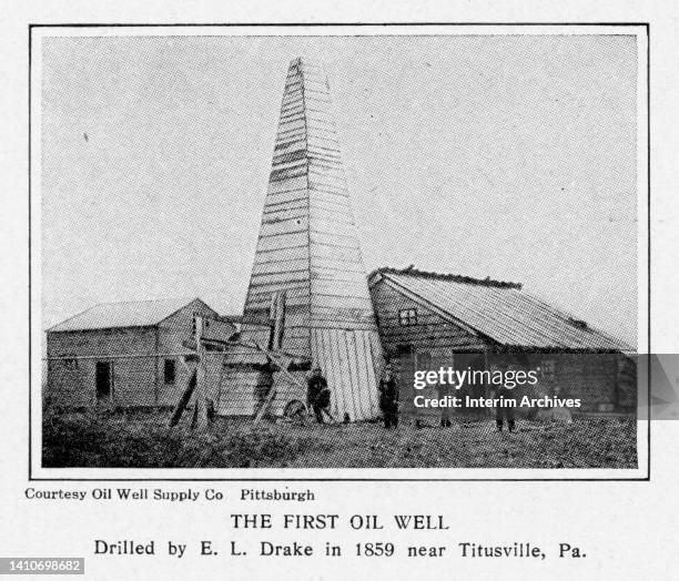First Oil Extraction 43 Drake Oil Well Stock Photos, High-Res Pictures, and Images - Getty ...