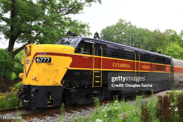 Cuyahoga Valley National Park Scenic Train High-Res Stock Photo