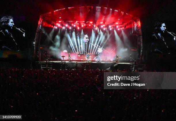 Snow Patrol perform during day four of Latitude Festival 2022 at Henham Park on July 24, 2022 in Southwold, England.