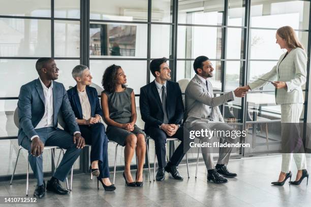 Queue Line Job 767 Job Interview Queue Stock Photos, High-Res Pictures, and Images ...