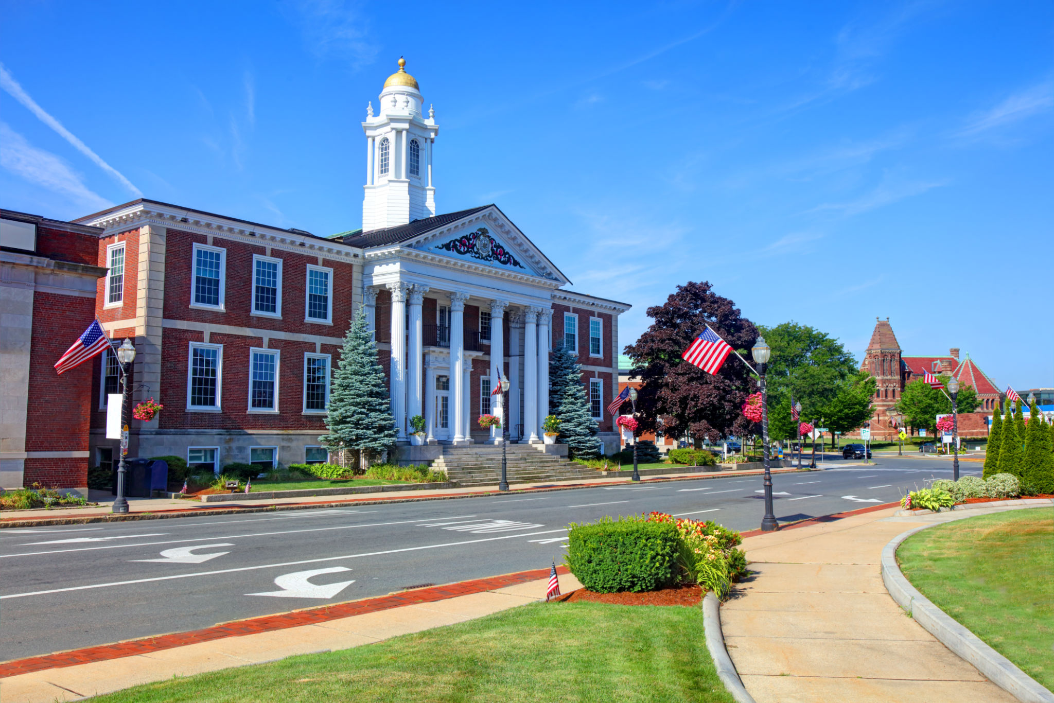 Woburn downtown