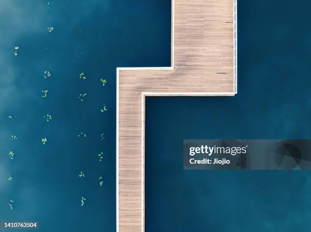 road on the lake - smooth path stock pictures, royalty-free photos & images