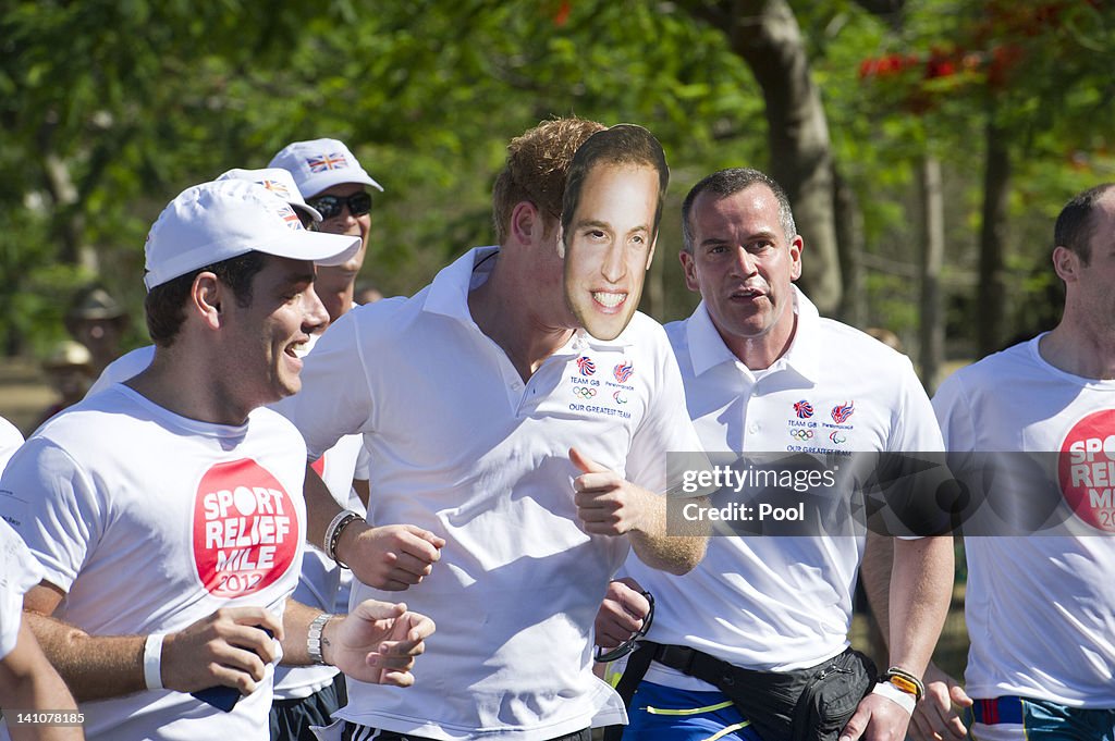 Prince Harry Visits Brazil - Day Two