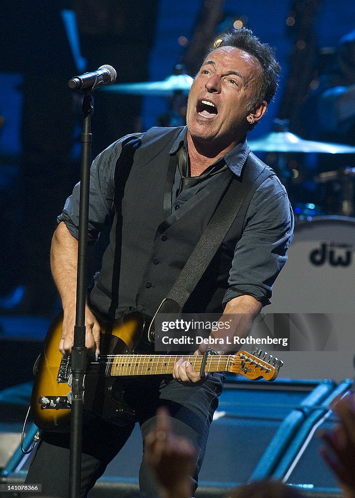 SiriusXM Celebrates 10 Years Of Satellite Radio With A Concert By Bruce Springsteen & The E Street Band - Show