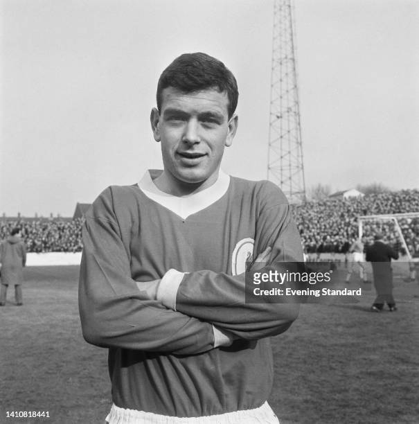 British footballer Ian Callaghan, Liverpool midfielder, ahead of the English League Division Two match between Leyton Orient and Liverpool at...