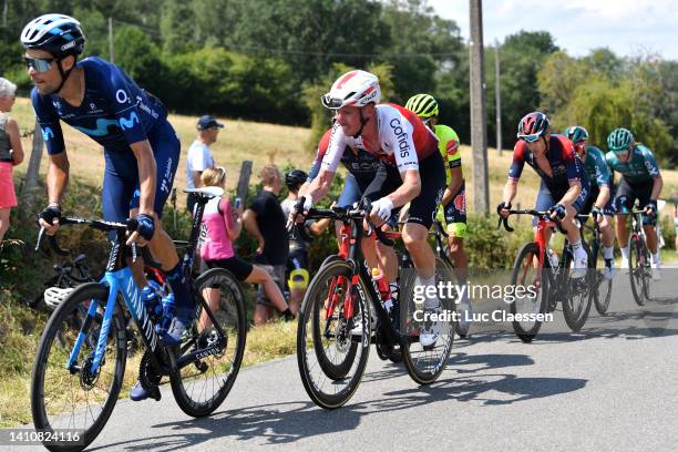 Kenneth Vanbilsen of Belgium and Team Cofidis competes during the 43rd Ethias - Tour de Wallonie 2022 - Stage 3 a 195,6km stage from Visé to...