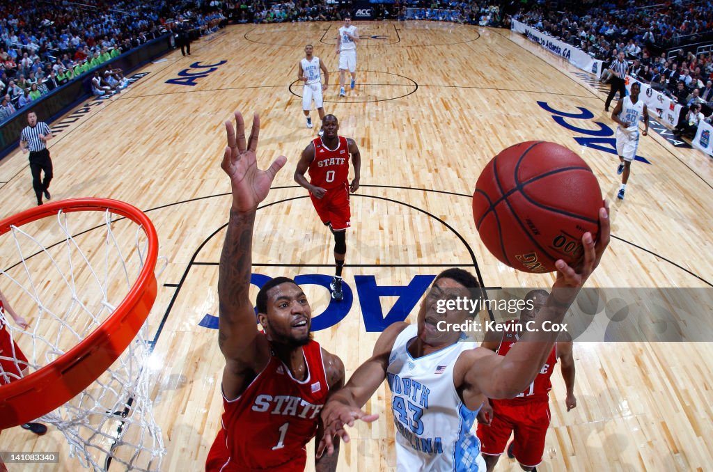 ACC Basketball Tournament - North Carolina State v North Carolina