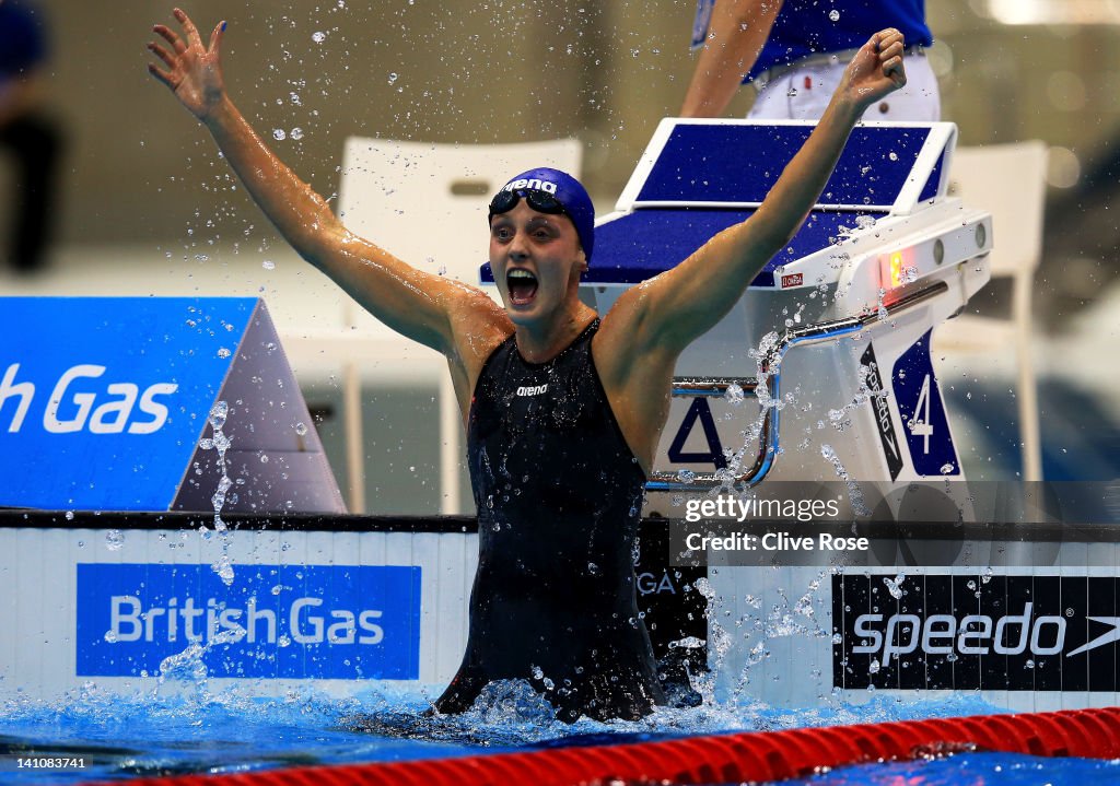 British Gas Swimming Championships - LOCOG Test Event for London 2012: Day Eight