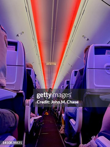 Colorful Lighting, Southwest Airlines Boeing 737-MAX8 Colorful Lighting, Southwest Airlines Boeing 737-MAX8