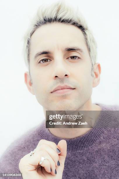 Singer/songwriter Chad King from musical duo, A Great Big World, poses for a portrait on August 17, 2021 in New Jersey.