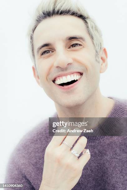 Singer/songwriter Chad King from musical duo, A Great Big World, poses for a portrait on August 17, 2021 in New Jersey.