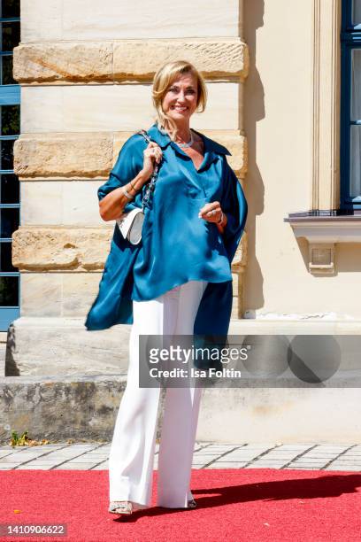 German politician Dagmar Woehrl attends the Bayreuth Festival 2022 Opening And State Reception on July 25, 2022 in Bayreuth, Germany.