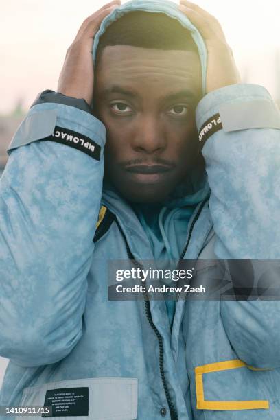 Actor/dancer Woody McClain is photographed for Bleu Magazine on August 12, 2020 in Brooklyn, New York. PUBLISHED IMAGE.