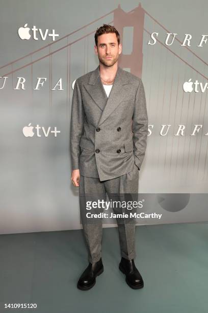 Oliver Jackson-Cohen attends Apple TV+'s "Surface" New York Premiere at The Morgan Library on July 25, 2022 in New York City.
