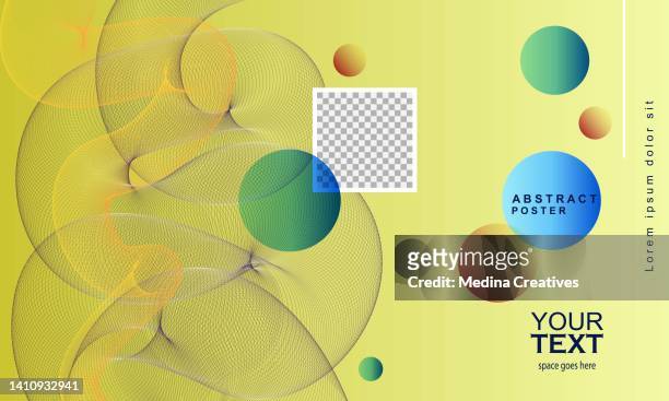 abstract template post for social media background - social media template stock illustrations