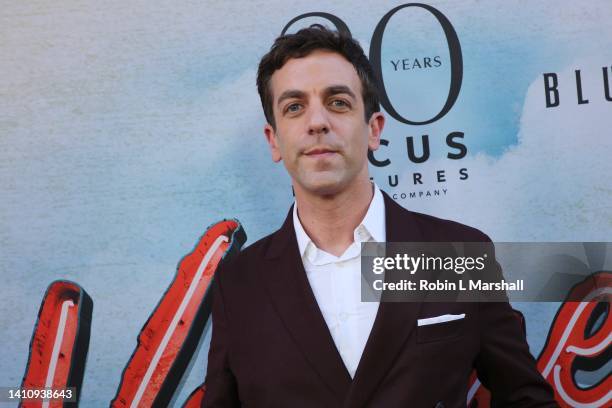 Director B.J. Novak attends the Los Angeles Premiere of "Vengeance" at Ace Hotel on July 25, 2022 in Los Angeles, California.