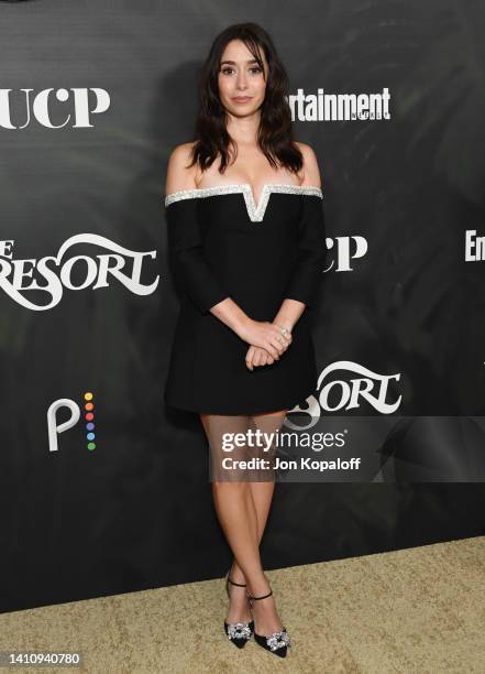 Cristin Milioti attends Peacock, UCP And Entertainment Weekly Host Premiere Screening For Peacock's Original Series "The Resort" at The Hollywood...