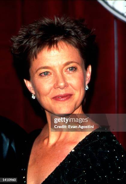 Annette Bening at the Tony Awards in New York City, June 7, 1998.