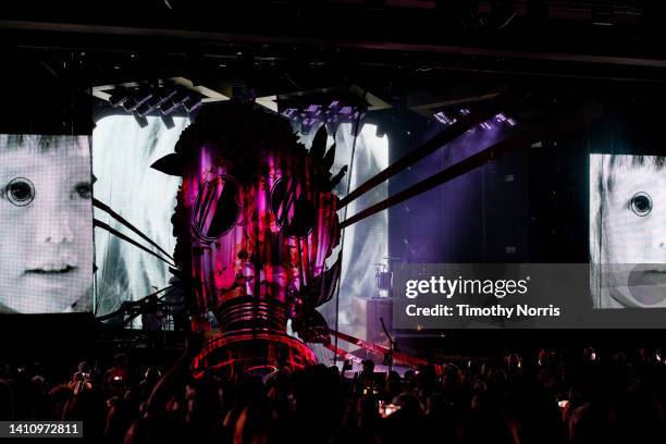 The Chicks perform at The Greek Theatre on July 25, 2022 in Los Angeles, California.