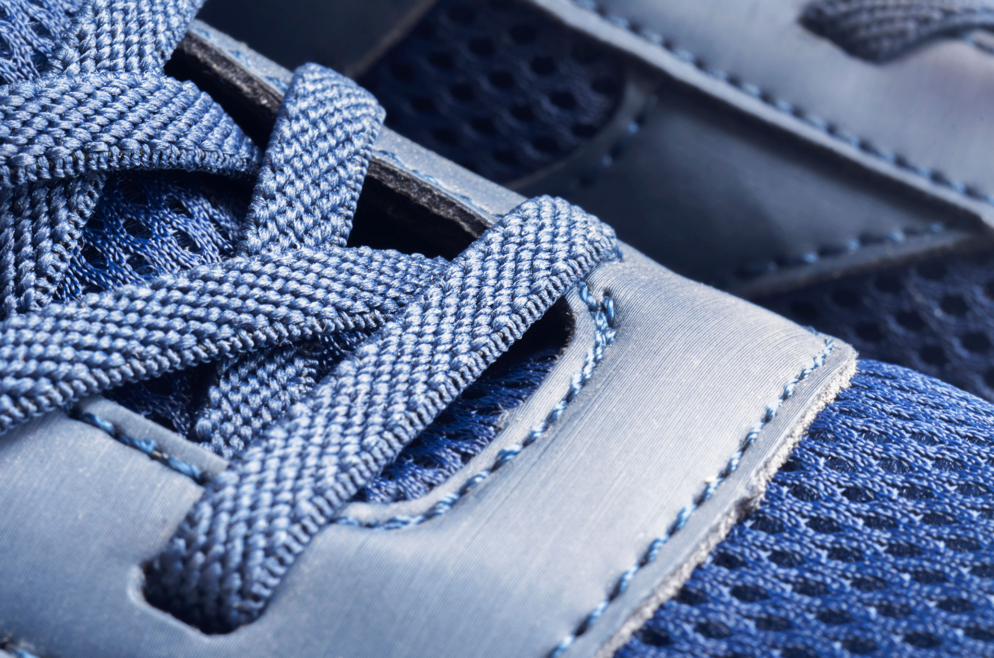 closeup sneaker detail
