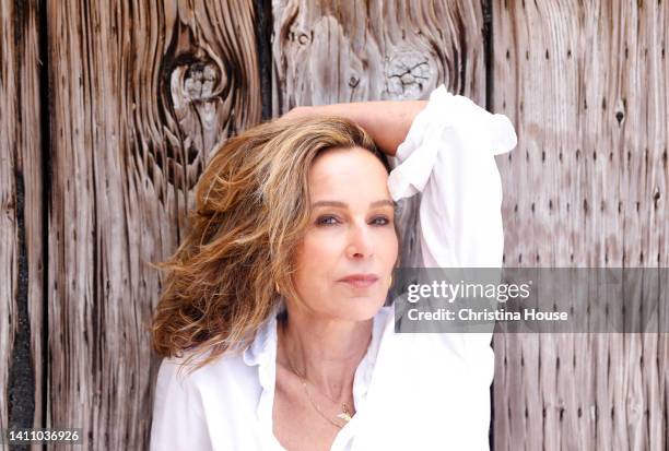 Actress Jennifer Grey is photographed for Los Angeles Times on June 24, 2022 in Malibu, California. PUBLISHED IMAGE. CREDIT MUST READ: Christina...