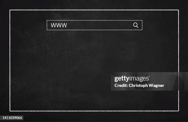 kreide tafel - browser suche - internet - www photo com stock pictures, royalty-free photos & images