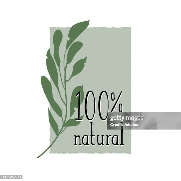 ilustraciones, imágenes clip art, dibujos animados e iconos de stock de icono de etiqueta de etiqueta de organic natural bio sticker - restaurant logo