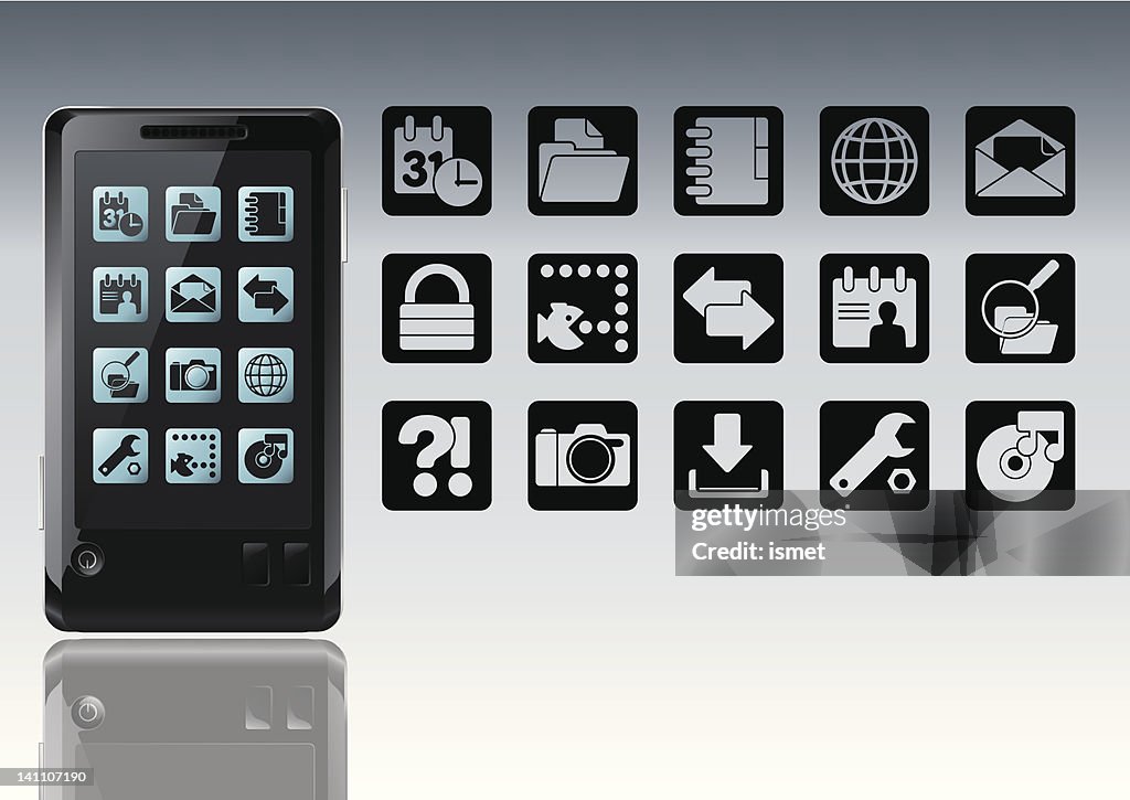 Cellphone Symbole