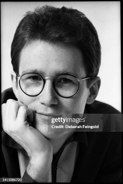 Deborah Feingold/Corbis via Getty Images) Close-up of American Pop & New Wave musician Marshall Crenshaw, New York, New York, 1982.