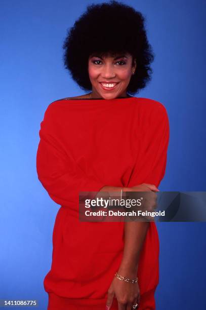Deborah Feingold/Corbis via Getty Images) Portrait of English Pop and Soul singer vocalist Linda Lewis, New York, New York, 1982.