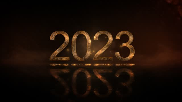 Beautiful inscription 2023, congratulations on 2023, happy new year 2023