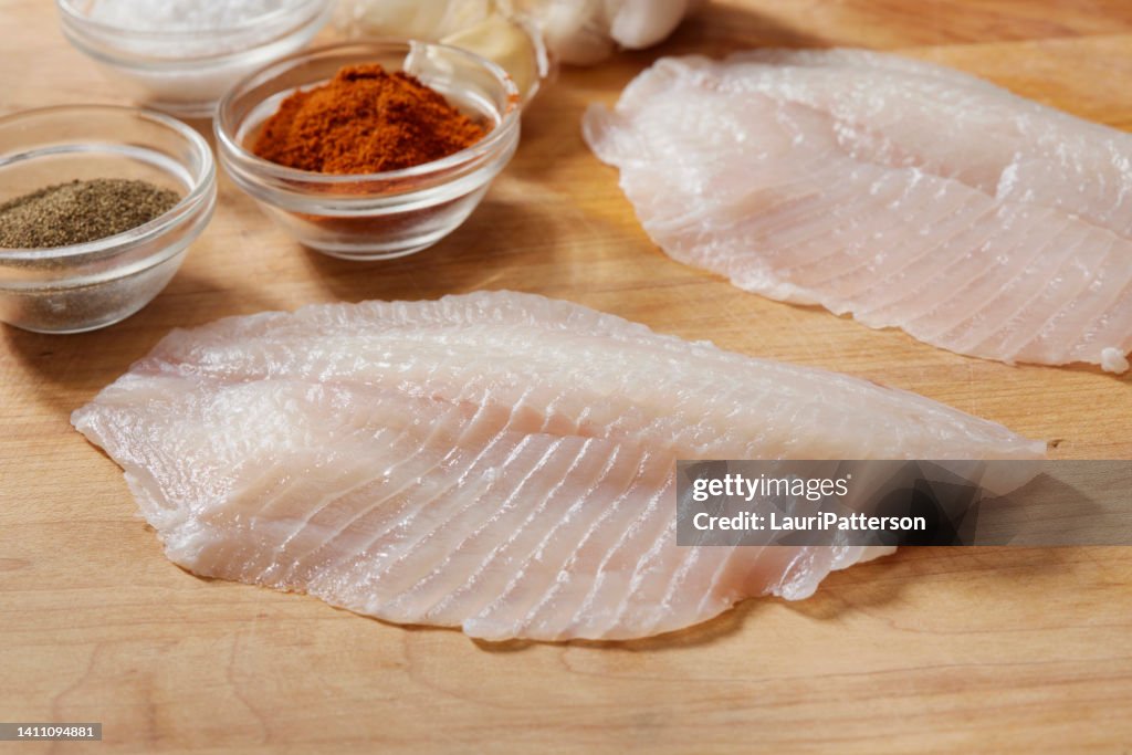 Seasoning Tilapia Fillets