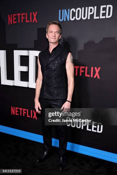 Neil Patrick Harris attends Netflix's "Uncoupled" Season 1 New York Premiere at Paris Theater on July 26, 2022 in New York City.
