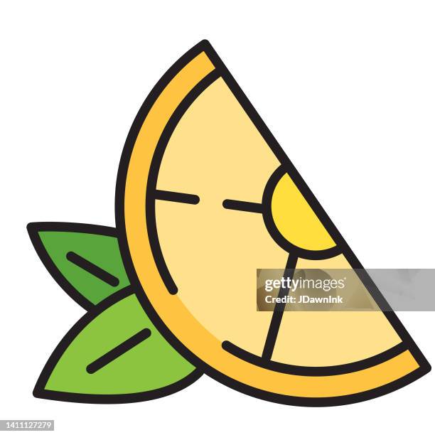 whole and sliced fresh fruit citrus slice thin line icon - editable stroke - strawberry slice stock illustrations