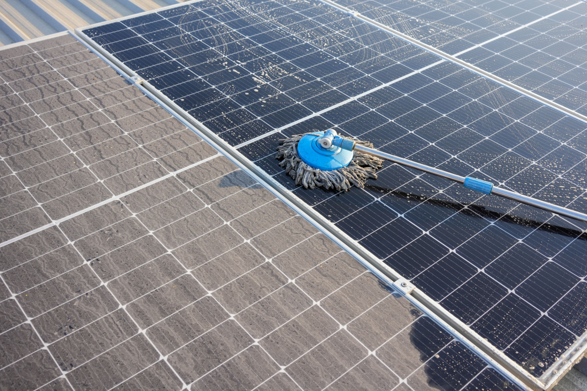 professional solar cleaning