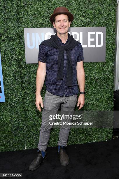 Denis O'Hare attends the premiere of Uncoupled S1 presented by Netflix at The Paris Theater on July 26, 2022 in New York City.