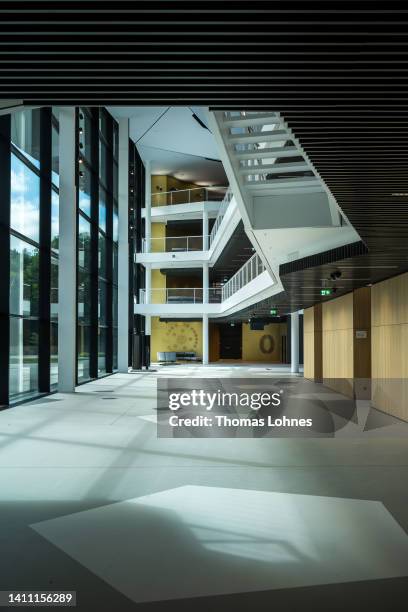 General view of the DFB-Campus, headquarter of the German Football Association and home of the DFB Academy, on July 08, 2022 in Frankfurt am Main,...